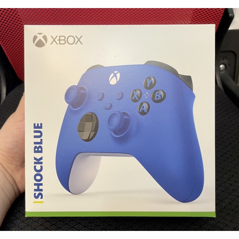 Xbox 無線控制器 衝擊藍 xbox series x xbox series x皆可使用 新版控制器