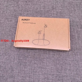 原廠公司貨 美國Aukey無線藍牙耳機磁吸跑步運動入耳式重低音APTX