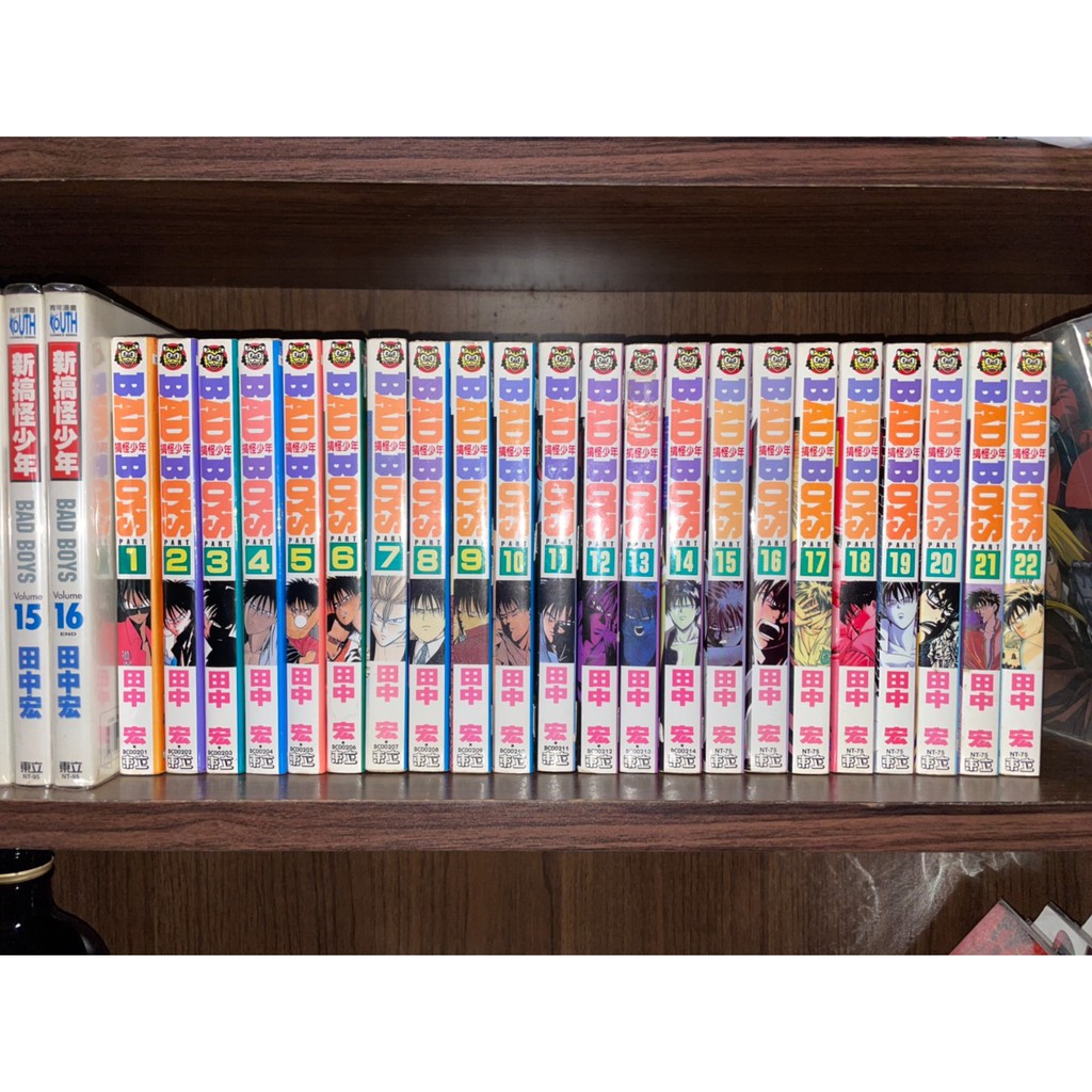 個人收藏田中宏系列共38本 自有書搞怪少年bad Boys 1 22 完新搞怪少年1 16 完 東立漫畫 蝦皮購物