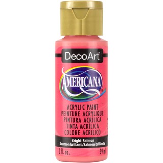 DecoArt 亮鮭魚色 Bright Salmon 59 ml Americana 壓克力顏料 - DA329
