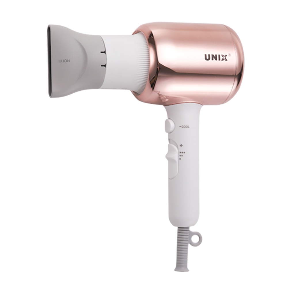 UNIX輕奢玫瑰金負離子吹風機 吹風機 造型美容 沙龍級吹風機 UNIX 40周年紀念款