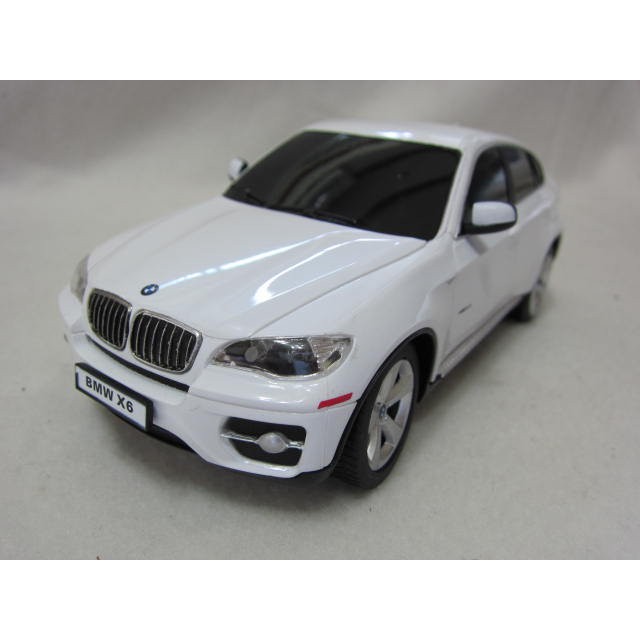 【KENTIM 玩具城】1:24全新BMW寶馬X6休旅車白色擬真烤漆原廠授權遙控車(RASTAR瑪琍歐公司貨)