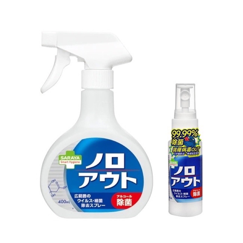 日本 SARAYA Smart Hygiene 神隊友 除菌噴霧 400ml