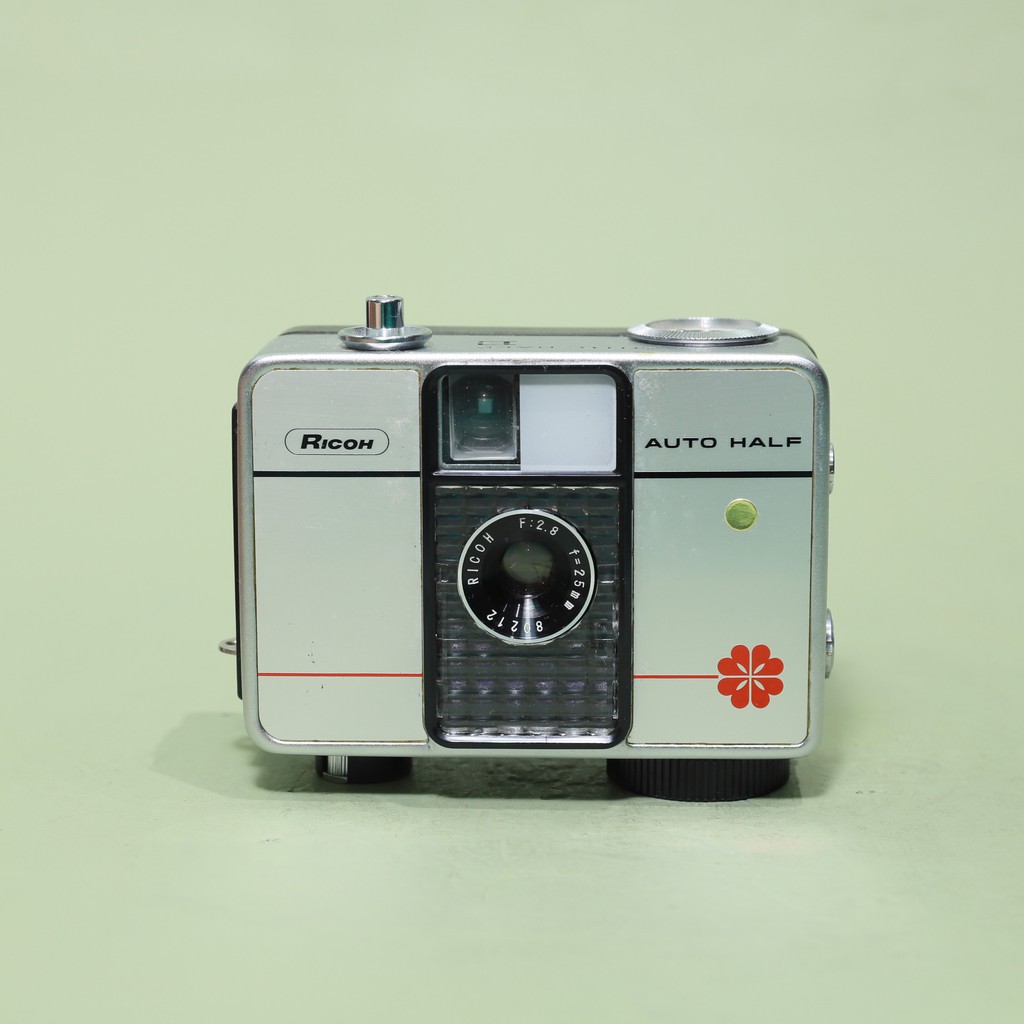 【Polaroid雜貨店】♞Ricoh Auto Half E  小紅花 半格 135 底片 相機
