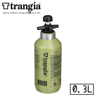 【Trangia 瑞典 Fuel Bottle 0.3L 燃料瓶《橄欖綠》】506103/汽油瓶/燃油罐/汽化/悠遊山水