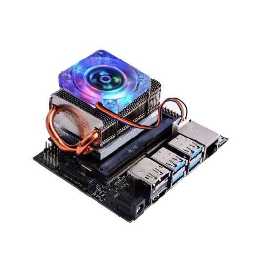 NVIDIA Jetson Nano 專用 RGB風扇： 新炫彩 Colorful ICE Tower CPU Fan(