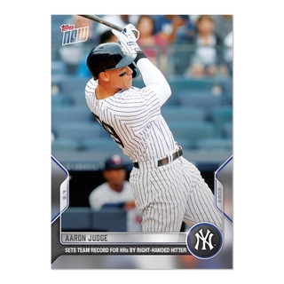 Aaron Judge 球員卡 2022 MLB TOPPS NOW® Card 854 洋基隊史右打HR王(55轟)