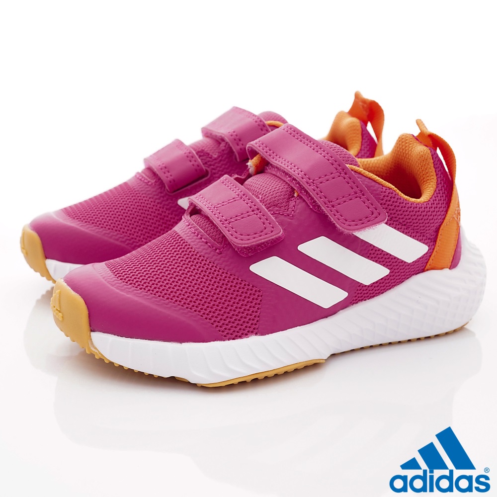 adidas&gt;&lt;愛迪達雙絆帶魔鬼氈運動鞋27200/粉(中小童段)16.5cm(零碼)