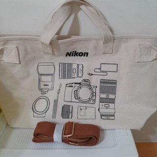 尼康 NIKON 原廠 相機托特包 側背包 萬用包 附背帶 現貨 中和區自取$700