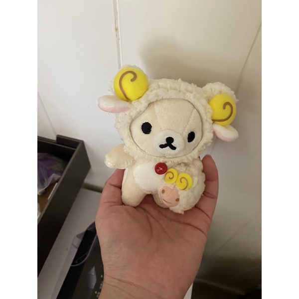 拉拉熊 牡羊座 娃娃吊飾 全新 正版 日本購入 星座娃娃