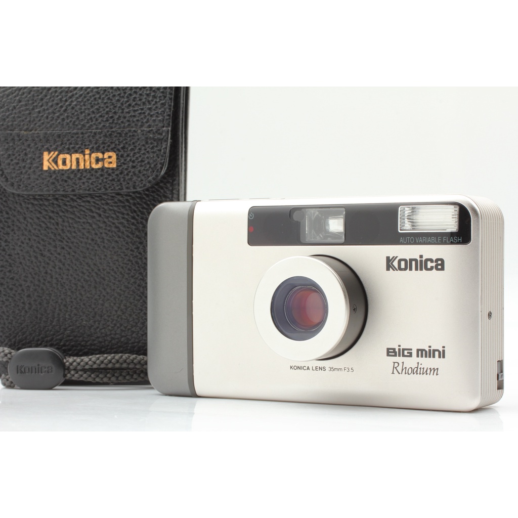 【日本直郵近完好】柯尼卡  Konica Big Mini BM-301 銠型號傻瓜相機 #0931