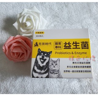 ✨正品保證🔥毛孩時代 腸胃專科益生菌 犬貓適用💛1盒30包🔥