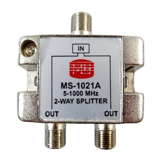 MS 明視 MS-1021A 1進2出 液晶用寬頻分配器 5-1000MHZ 有線/數位共用