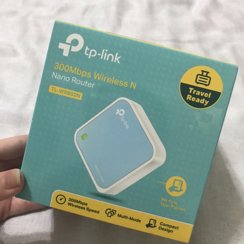 TP-Link TL-WR802N 300Mbps WiFi無線網路路由器分享（袖珍型）