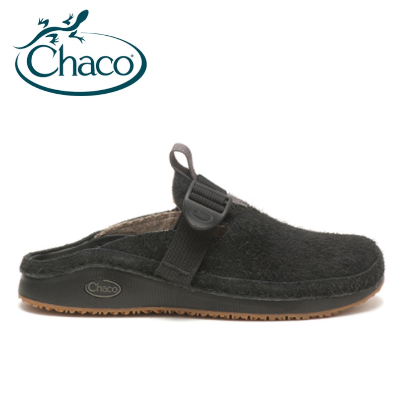 【Chaco】PAONIA 女 半包拖鞋 黑 CH-PAW01H405