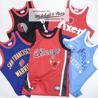 Mitchell & Ness 球衣 NBA 背心 湖人 拓荒者 公牛 76人 勇士 任選 M&N 滾邊球衣【ACS】