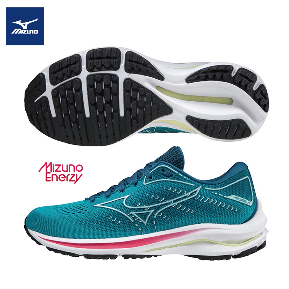 MIZUNO WAVE RIDER 25 女慢跑鞋 J1GD210388【S.E運動】