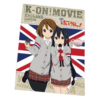 K-ON!輕音部 電影版- 雙層L型資料夾 (4)