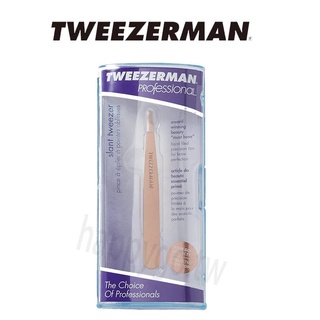 德國 雙人 Tweezerman 微之魅 10cm 專業斜口眉鑷 眉夾 眉毛夾 夾眉毛 附精美外盒 CIP1256RGA