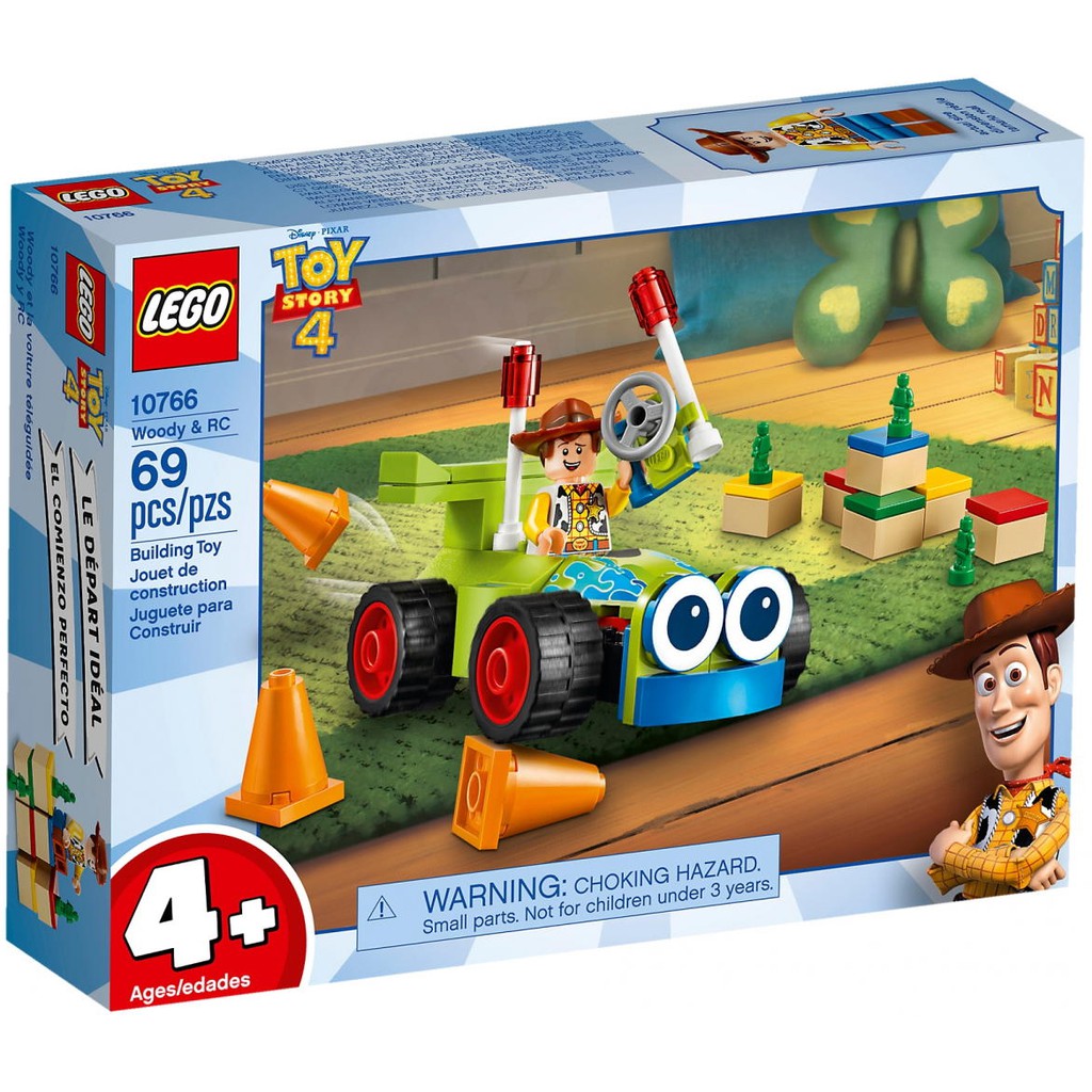 【CubeToy】樂高 10766 玩具總動員 胡迪 RC 遙控車 - LEGO Disney Toy Story