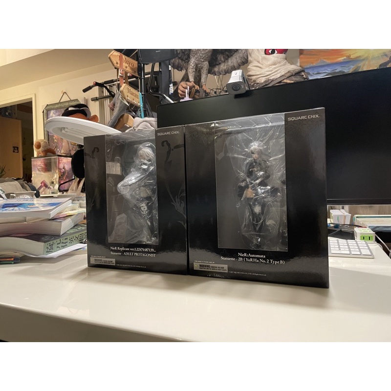 【現貨】 SQUARE ENIX 尼爾 自動人形 2B + 人工生命 ver.1.22 尼爾 成年款 小型雕像 SE