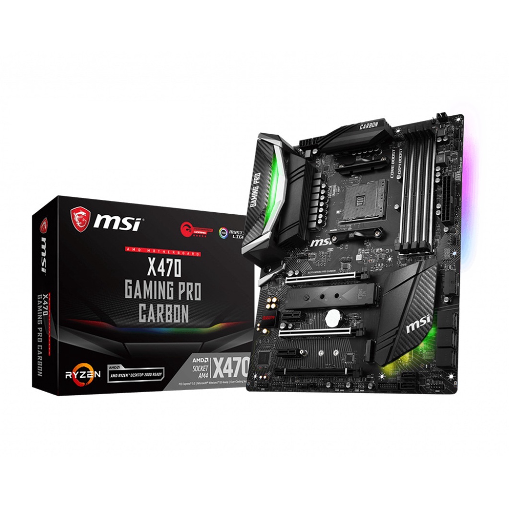 MSI X470 GAMING PRO CARBON Motherboard