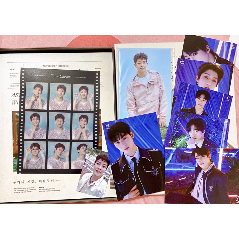 ASTRO 2021 PHOTOBOOK 'TIME CAPSULE' 時光膠囊寫真書 MJ 明俊套組