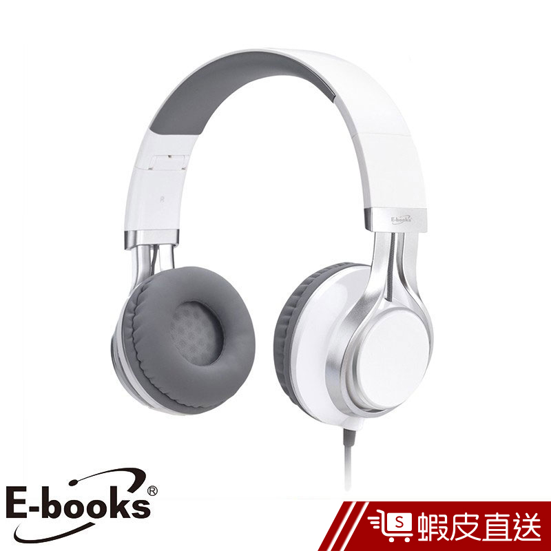 E-books S92 耳罩耳機 電腦耳機 免持通話 頭戴式 原音 摺疊耳機 耳麥 耳罩式  現貨 蝦皮直送