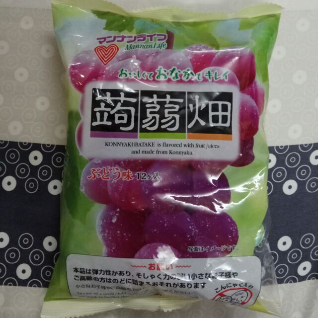 蒟蒻畑 日本蒟蒻果凍 葡萄 蘋果 水蜜桃