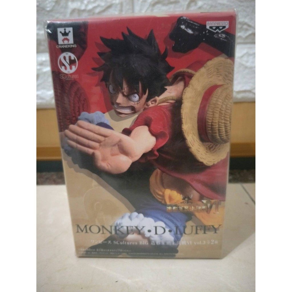金證日版海賊王scultures 造形王頂上決戰魯夫頂上決戰6 二檔武裝色初版非再版 蝦皮購物