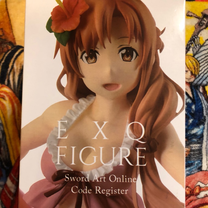 EXQ 亞絲娜 刀劍神域 figure code register 泳裝 港版公仔 娃娃機 美女公仔