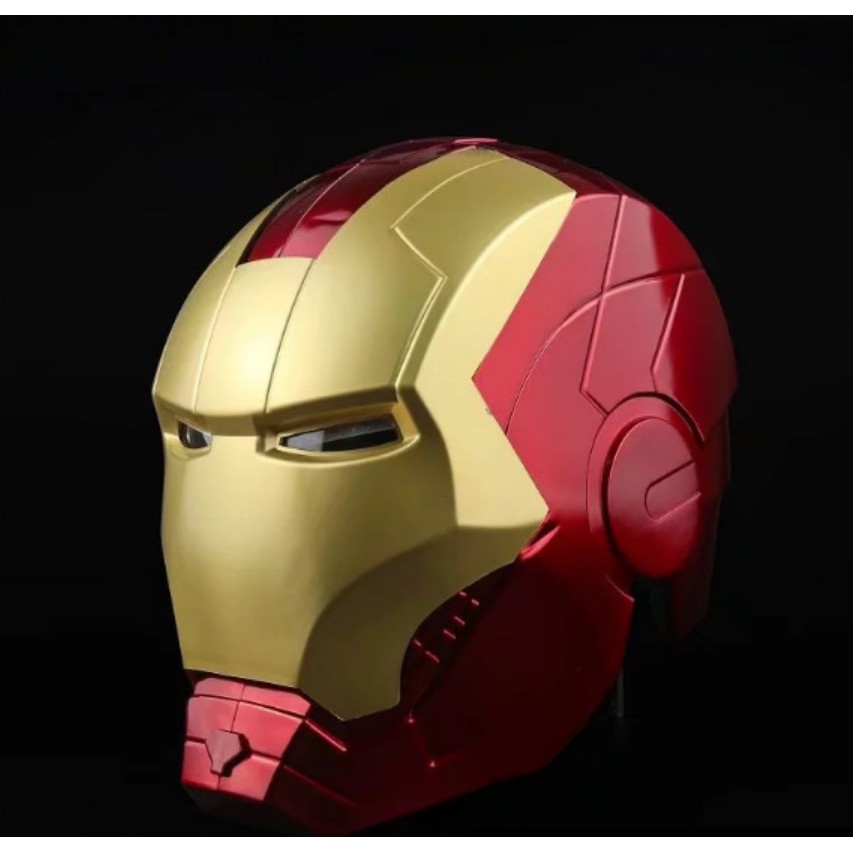【安特羅斯】復仇者聯盟 鋼鐵人頭盔 1:1 面具可打開 眼睛可發光 模型道具 MKIII 萬聖節