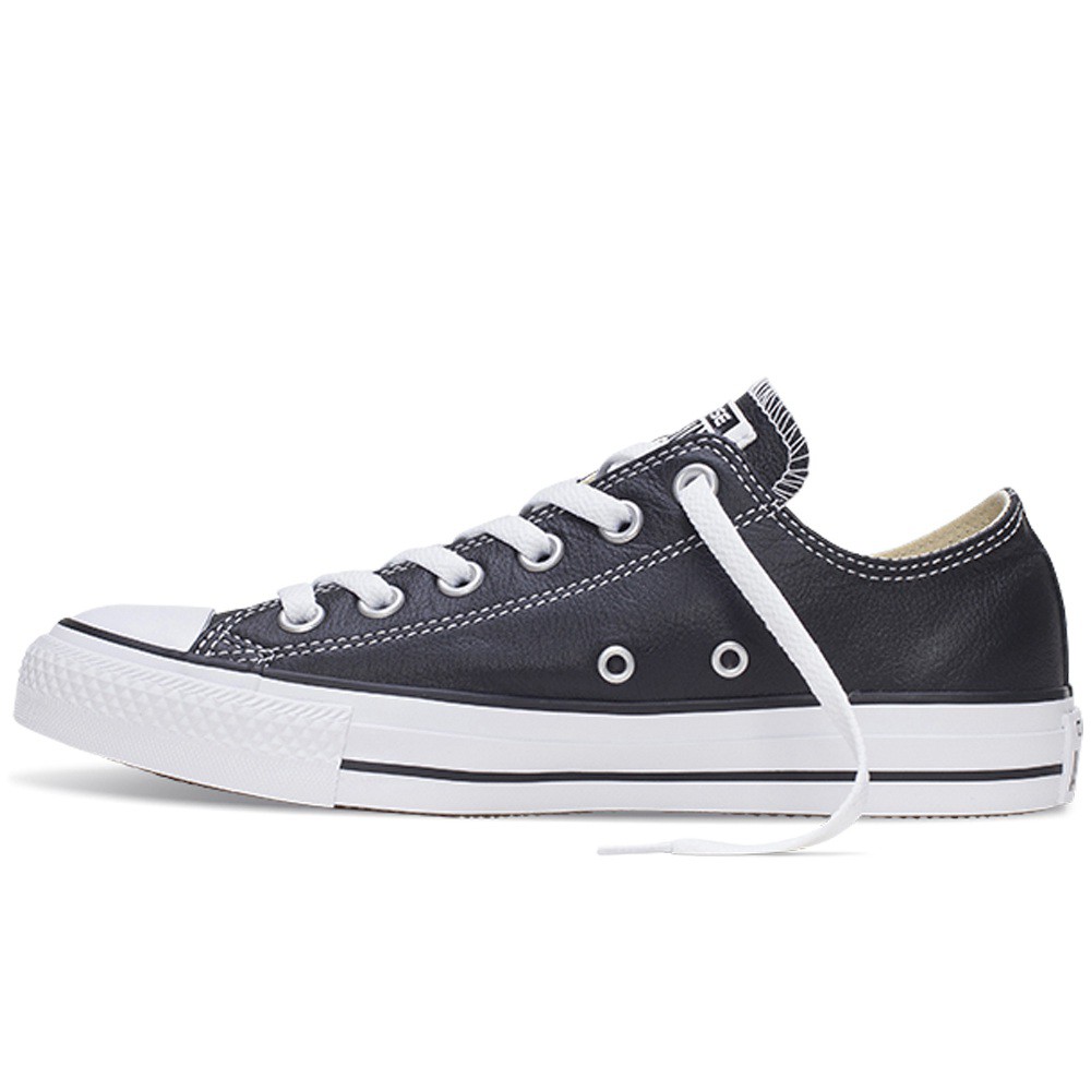 CONVERSE 休閒鞋 Chuck Taylor All Star Leather 男女共款 132174C 黑