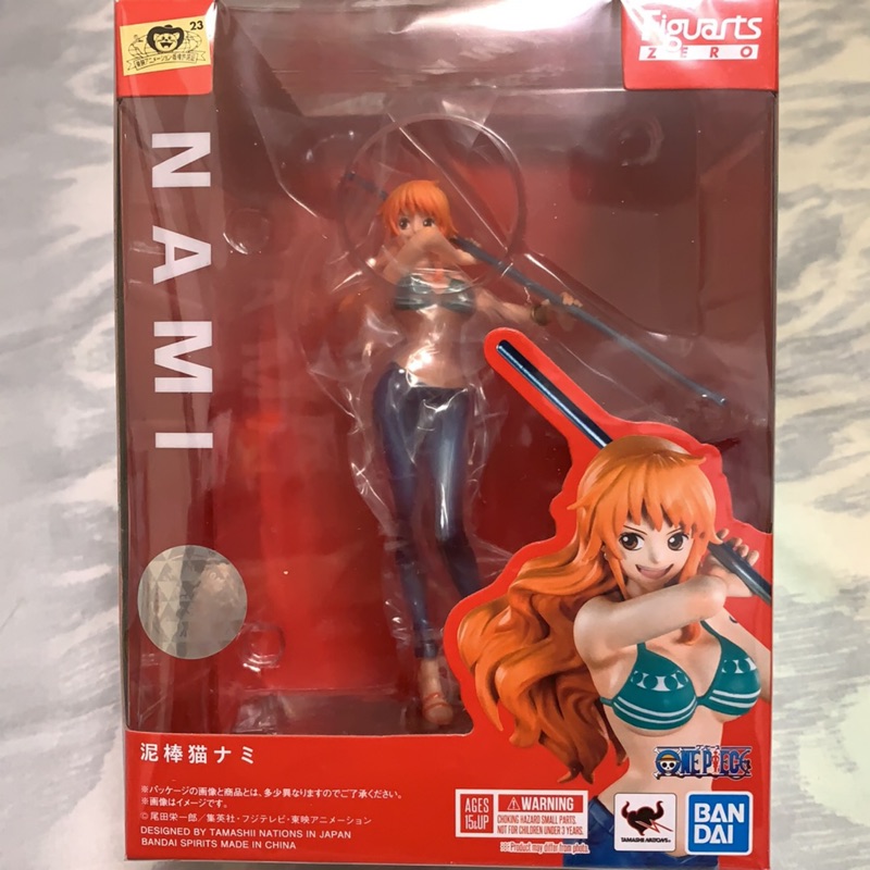 🇯🇵日空版 金證 現貨 航海王 海賊王 figuarts ZERO NAMI 娜美 泥棒貓ナミ 64集封面