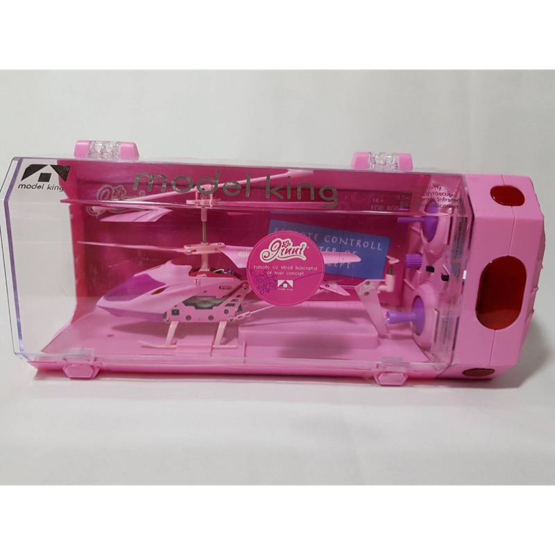 全新遙控直升機model king 粉紅芭比版