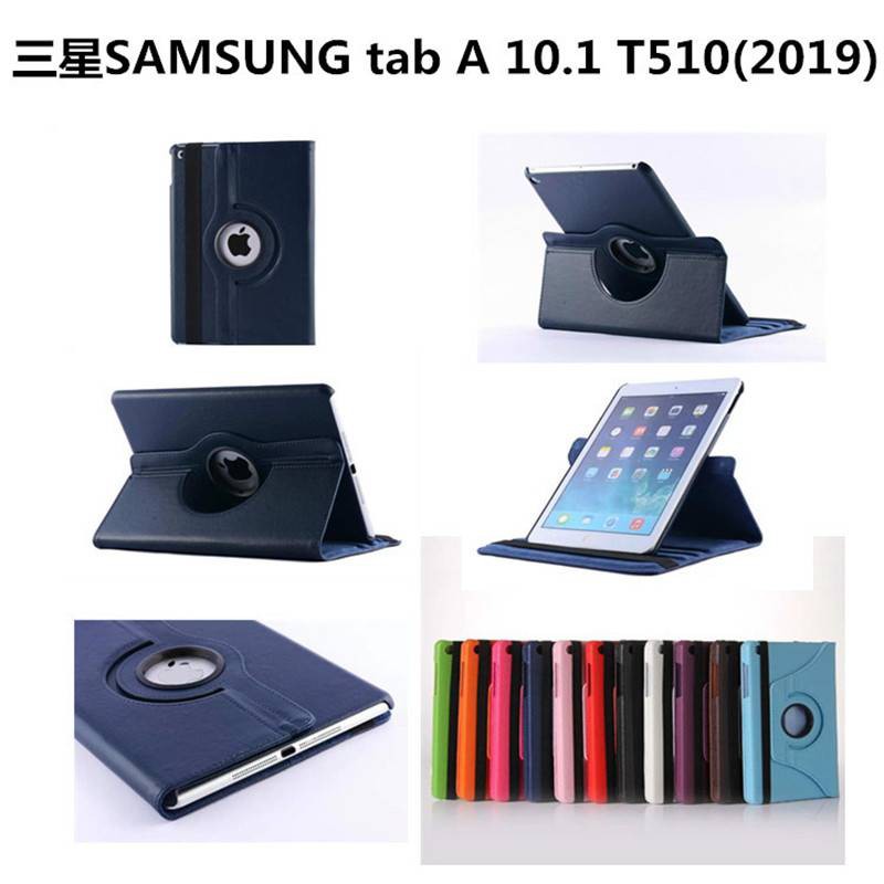 SAMSUNG 適用於三星 Galaxy Tab A 10.1 英寸 2019 T510 T515 的 360 度旋轉皮