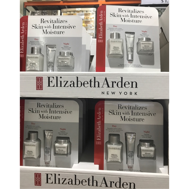 niko代購 costco 伊莉莎白雅頓 超值保養組 保濕 日霜+夜霜+眼霜 特價1250
