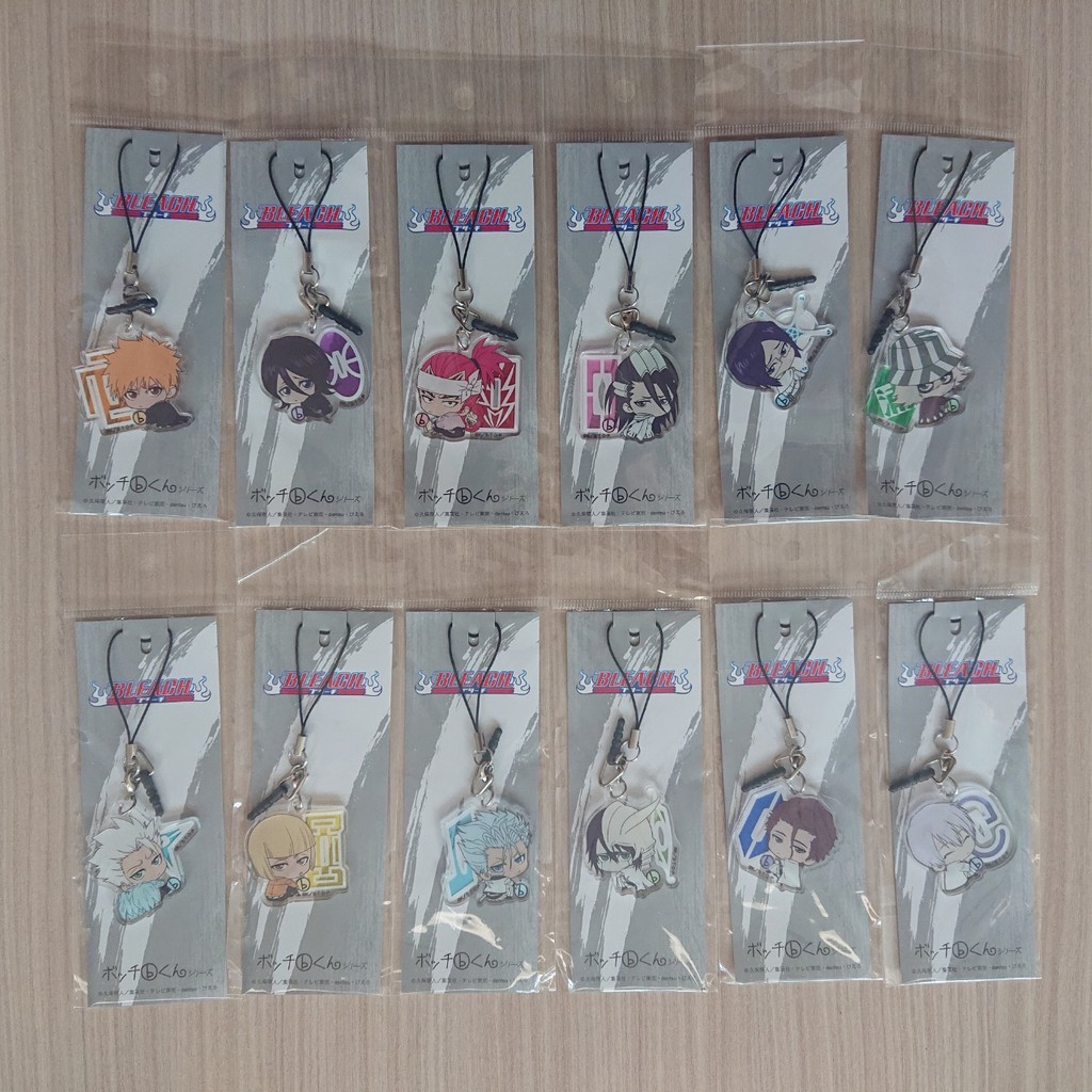 死神 BLEACH 日版 波奇君 耳機塞 吊飾 一護 雨龍 戀次 浦原 白哉 冬獅郎 銀 烏爾奇奧拉