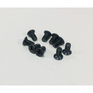 JJC機車工具 機車螺絲 M4*10顆 沉頭 十字 平尾 M4沉頭平尾螺絲 化油器蓋螺絲 阻風門螺絲