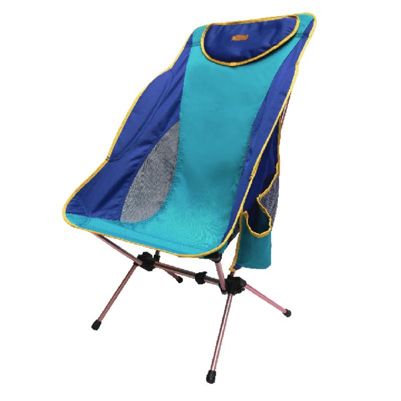 【OutdoorBase】25803-AMOEBA-兩段式舒適可躺鋁合金高背椅-小怪獸