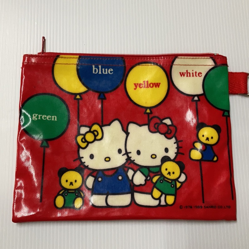 ❤️1989年三麗鷗出品的Hello Kitty 萬用收納袋❤️日貨