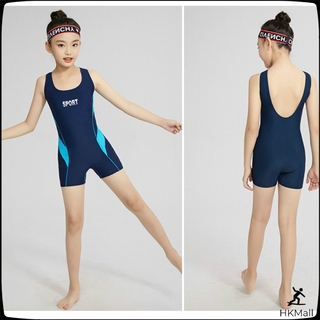女童連體兒童泳裝泳衣速乾游泳泳衣訓練兒童沙灘裝水上運動