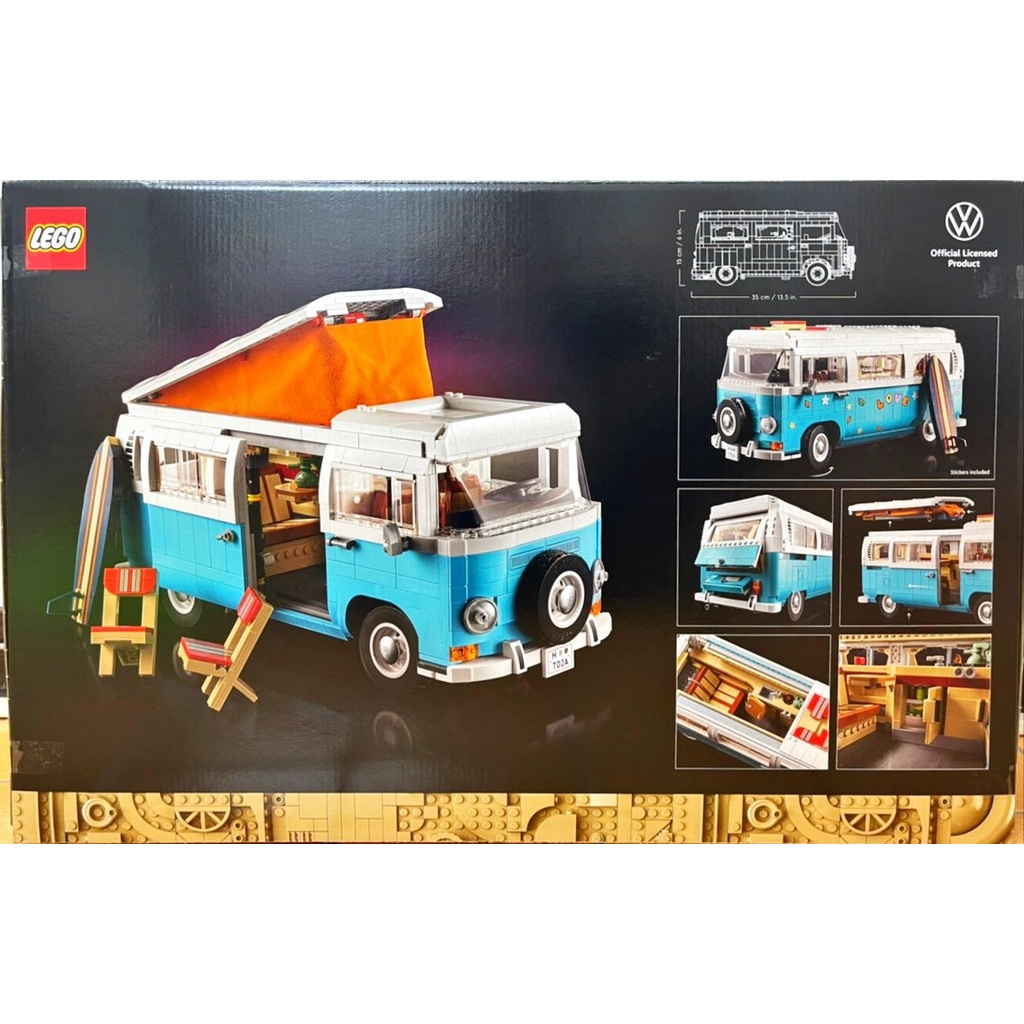 LEGO 10279 福斯T2露營車 Volkswagen T2 Camper Van 全新未拆 高雄可面交