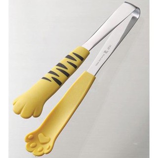 貓爪造型 日本製 燕三条 防滑 抗菌加工 矽膠夾 食物夾 料理夾 耐熱夾 沙拉夾 烘培夾 不鏽鋼夾 廚房菜夾