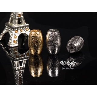 【御金坊手作材料】 天鐵 鎳鐵殞石 瑞典天鐵 天鐵桶珠 鎳鐵隕石桶珠 桶珠 水晶 天然水晶 串珠 DIY材料