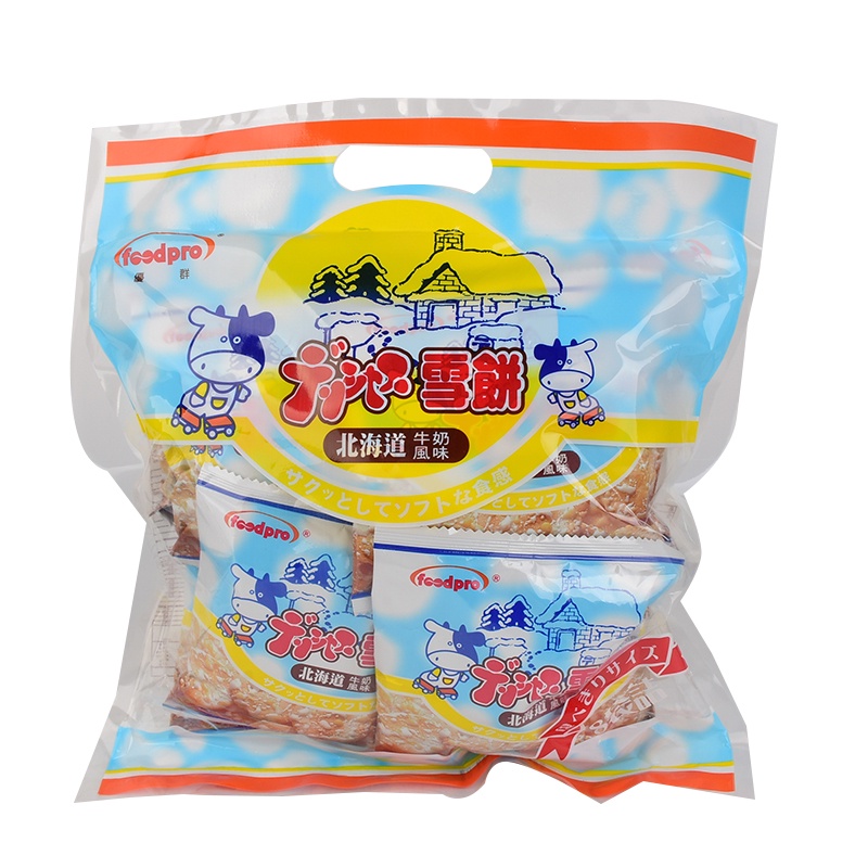 Foodpro優群 北海道牛奶風味雪餅 240g【家樂福】