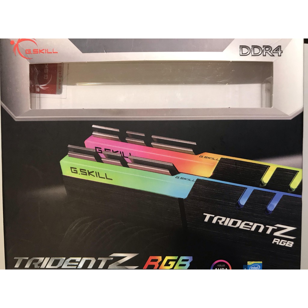 幻光戟 Trident Z RGB DDR4 2400 CL15 8G*2