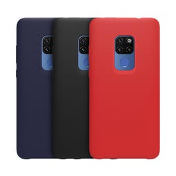 【西屯彩殼】NILLKIN HUAWEI Mate 20/Mate 20 Pro 感系列液態矽膠殼 鏡頭增高防磨損