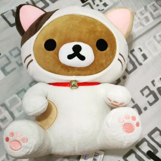 全新 拉拉熊 懶熊 rilakuma 貓布偶 娃娃