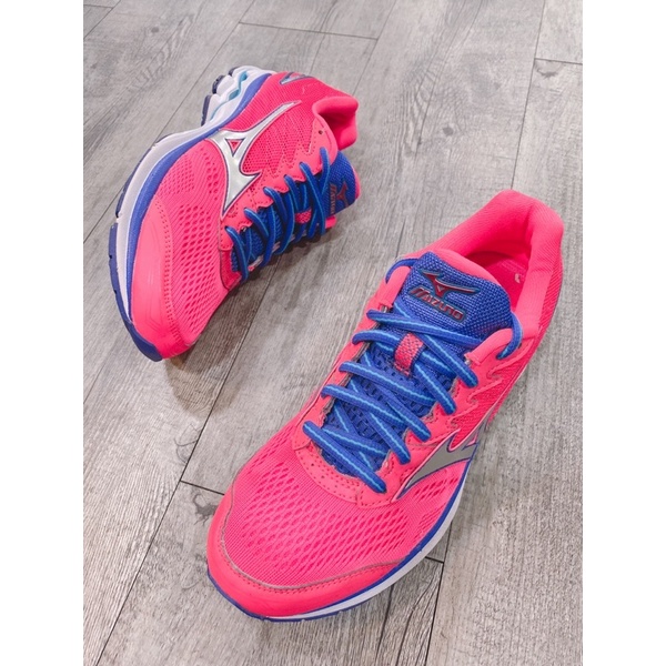 Mizuno-J1GD170604 現貨 RIDER20代 3E寬楦 波浪片 氣墊 綁帶 運動鞋 慢跑鞋 健走鞋 訓練鞋